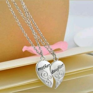 Mother Daughter Necklace set
