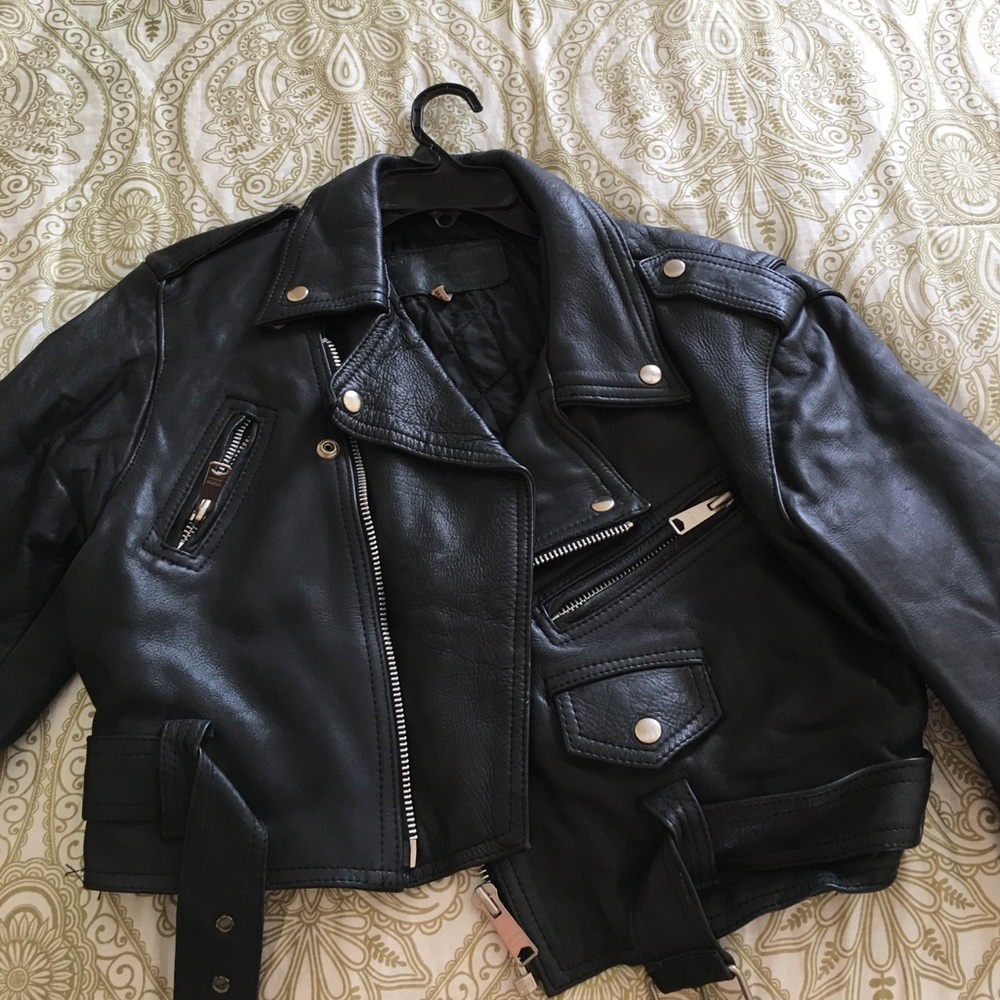 Pure leather jacket