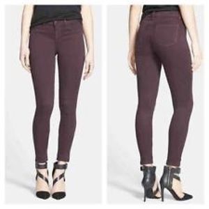 FLASHSALE‼️J Brand Super Skinny Dark Plum Jeans
