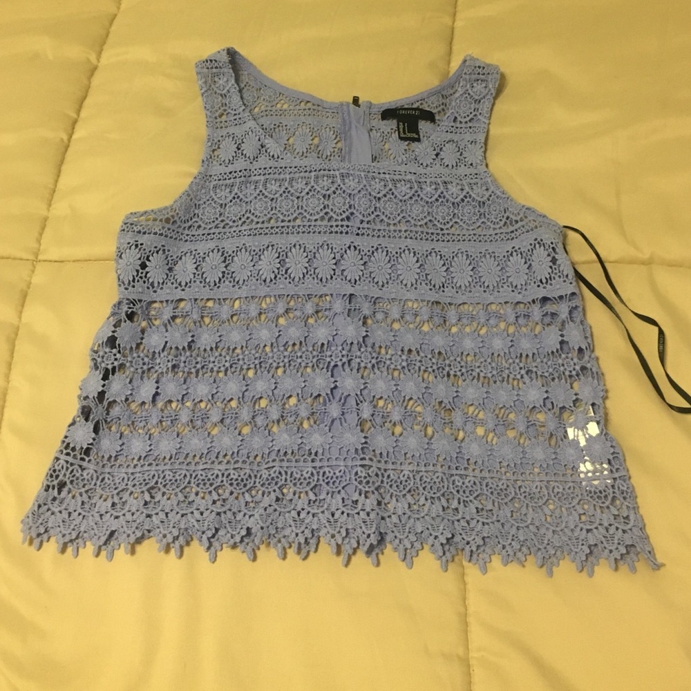 Forever 21 detailed tank top