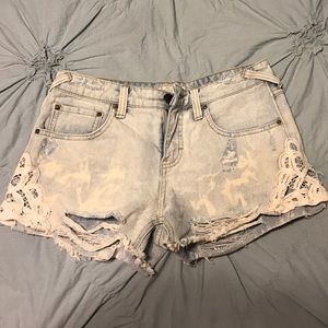 Free People Denim Shorts Size 25