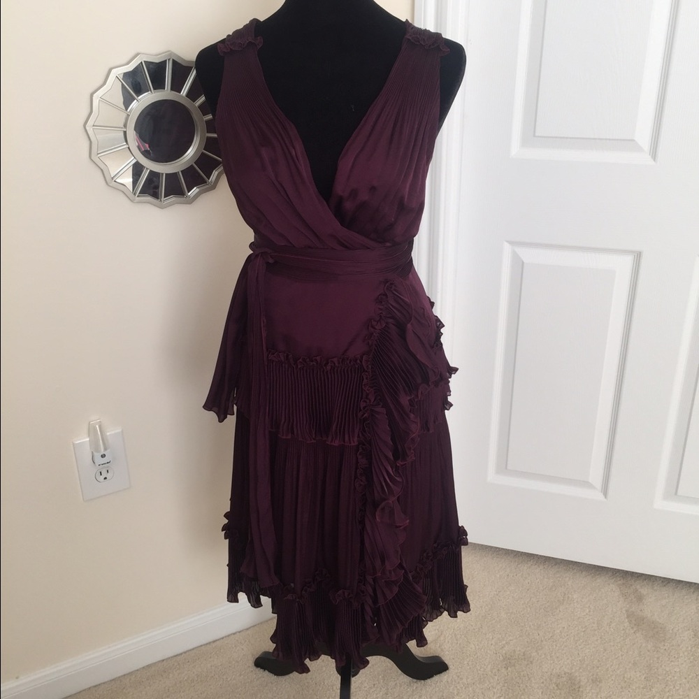Diane von Fustenberg- wrap around dress.