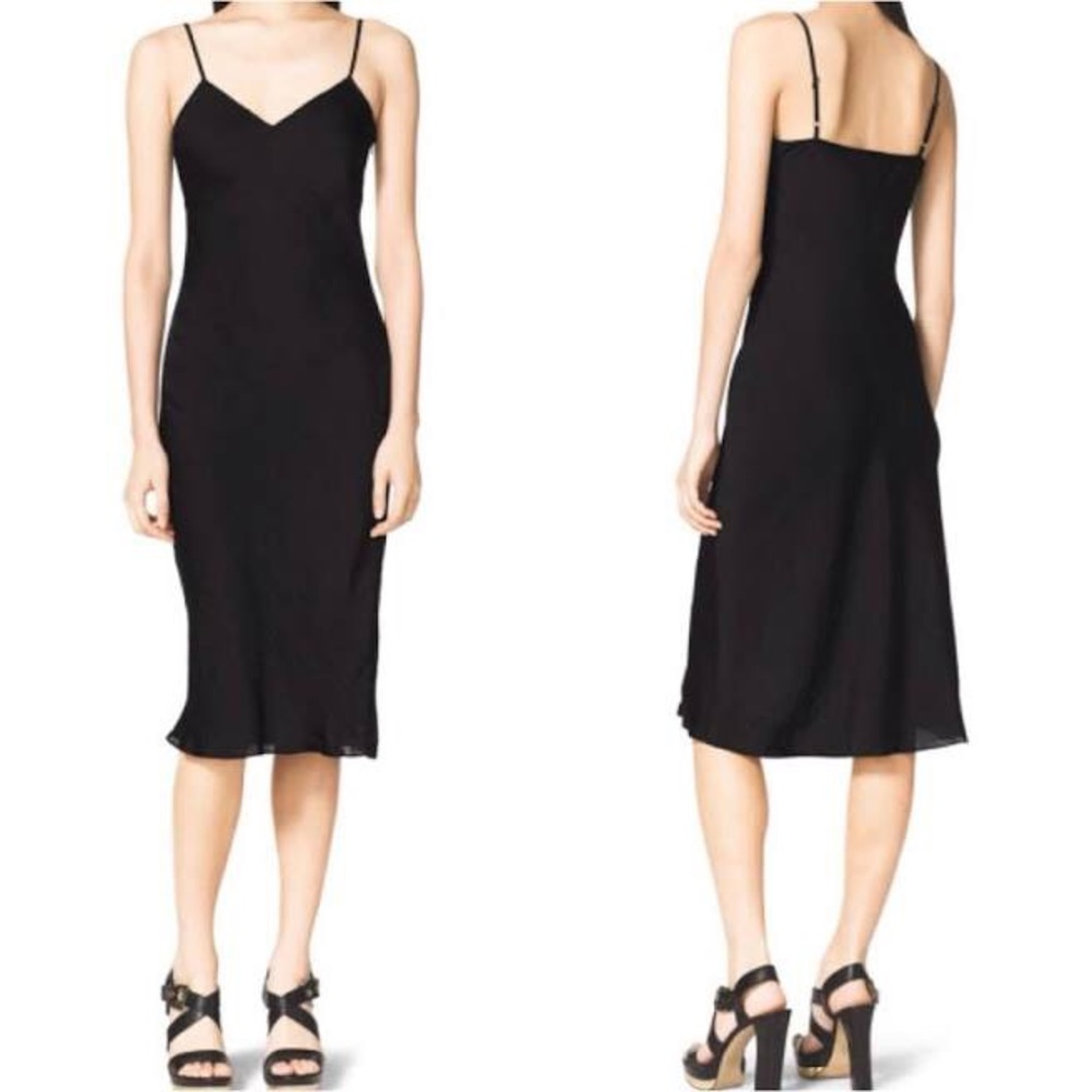 SALE!! Black Michael Kors Slip dress Size 10