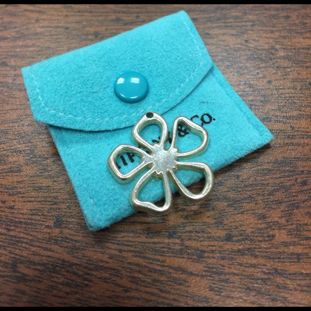 Tiffany and Co Hibiscus Pendant
