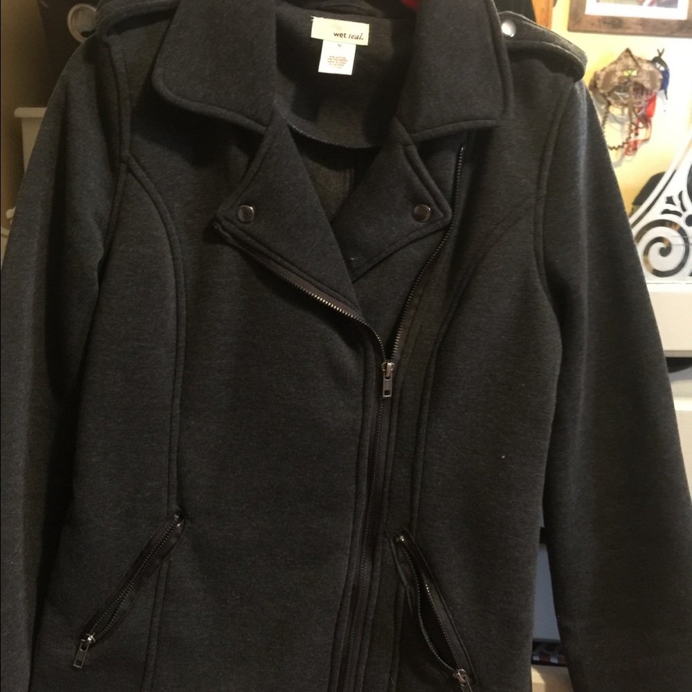 Jacket from wet seal. Worn once- like new.
