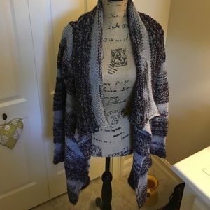 Cynthia Rowley sweater coat large