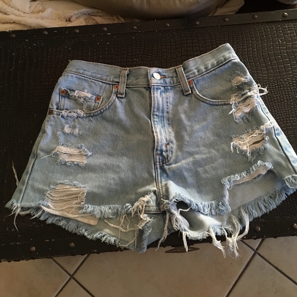 Urban renewal urban outfitters jean shorts