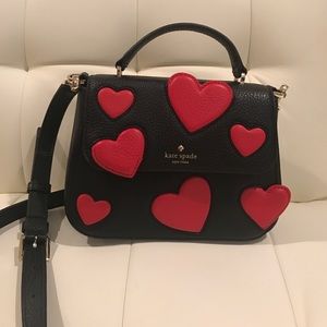 kate spade be mine small heart alexya
