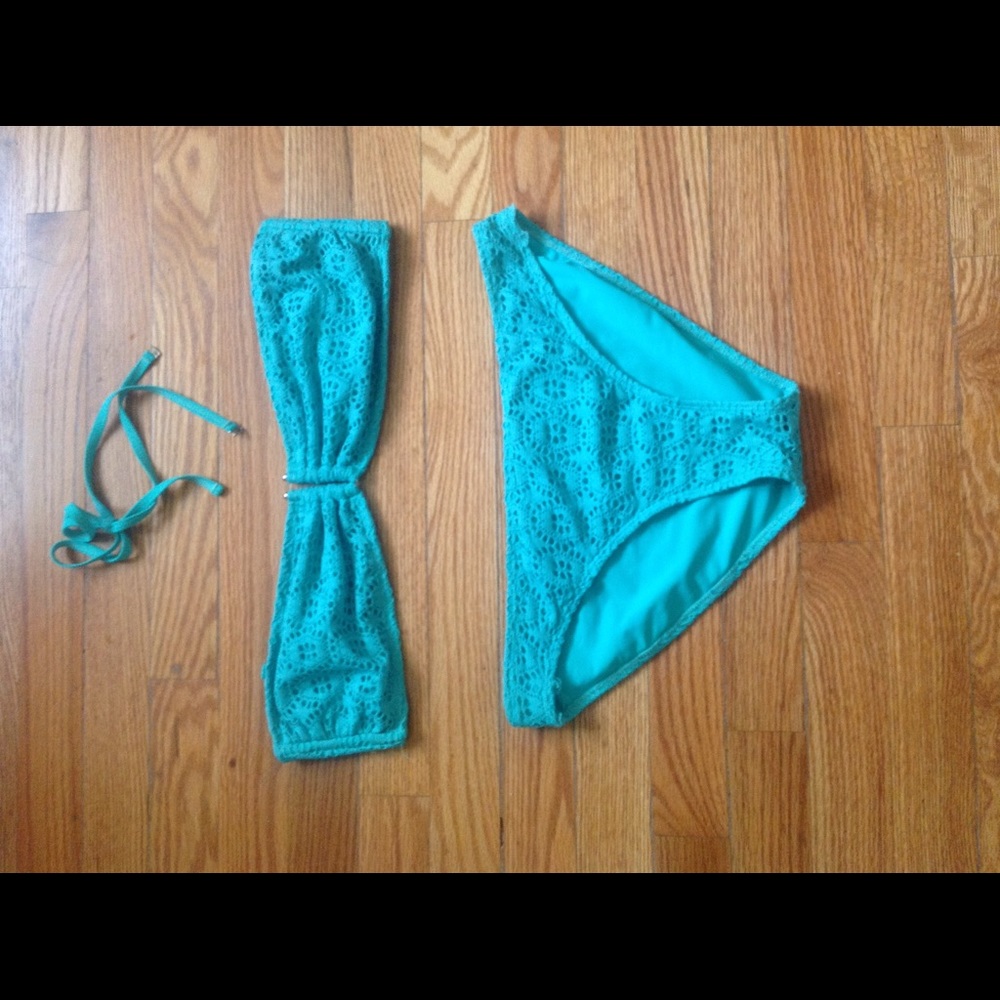 Turquoise bikini