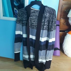 Hooded cardigan