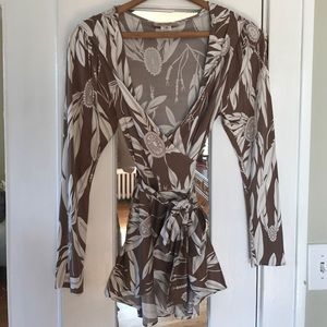 Mara Hoffman Silk Wrap Top Size S