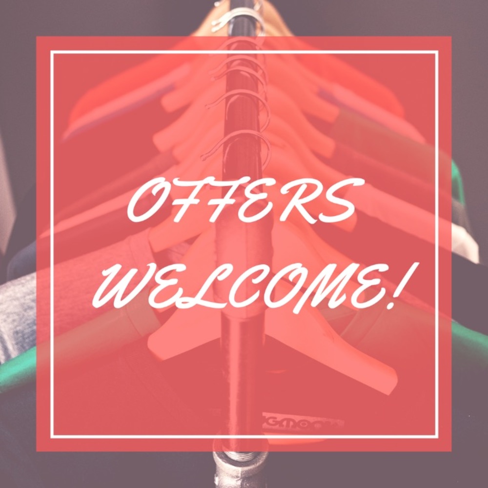 All reasonable offers are welcome!!