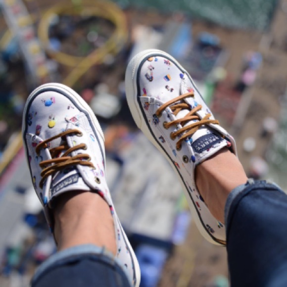 Sperry Top-Sider Gray Milan Seacoast Boat Shoes - Picture 2 of 6