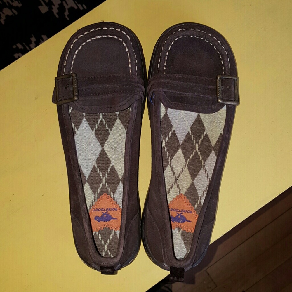 Rocket Dog Suede Slip-ons