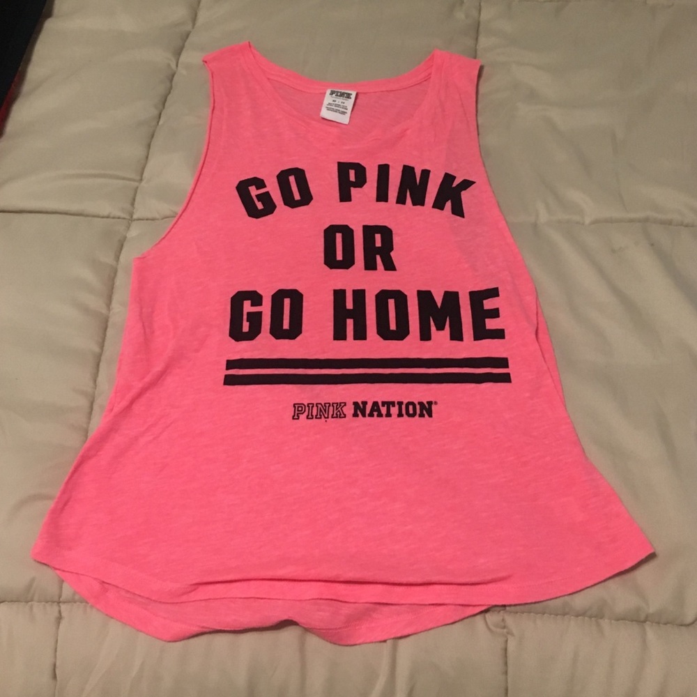 PINK workout tank top
