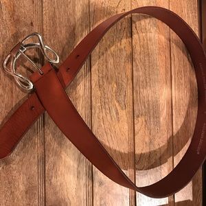 Silpada Belt with beautiful Silver buckle.