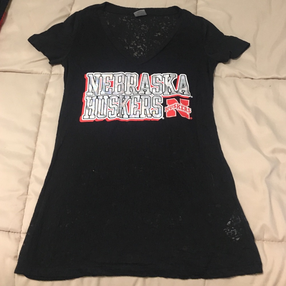 Nebraska Huskers burn out shirt