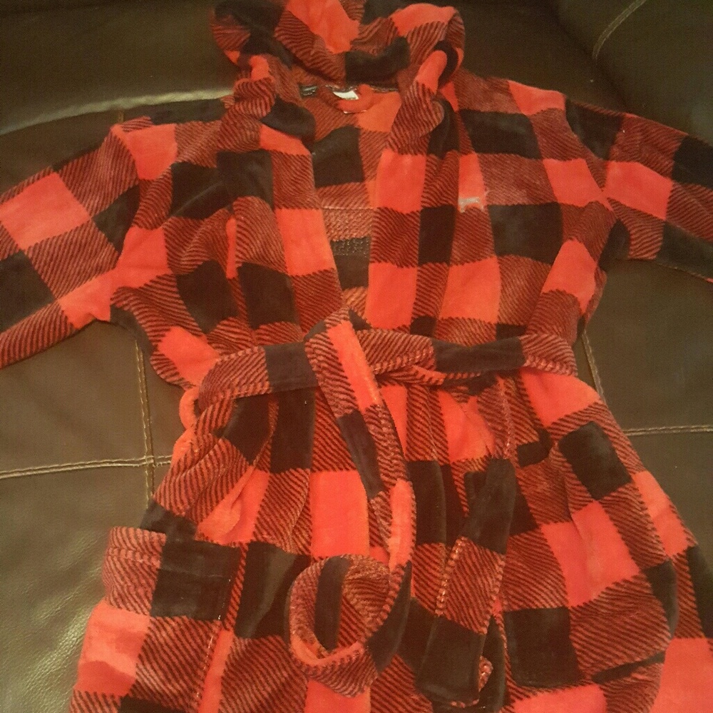 EUC Plush Victoria's Secret PINK Robe