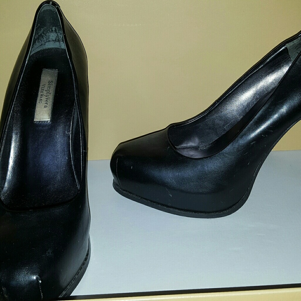 Black heels