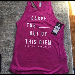Under Armour Carpe Diem Heat Gear Tank *NWT