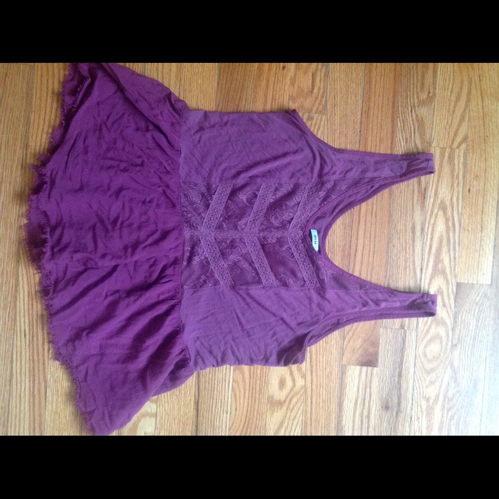 Beautiful purple top