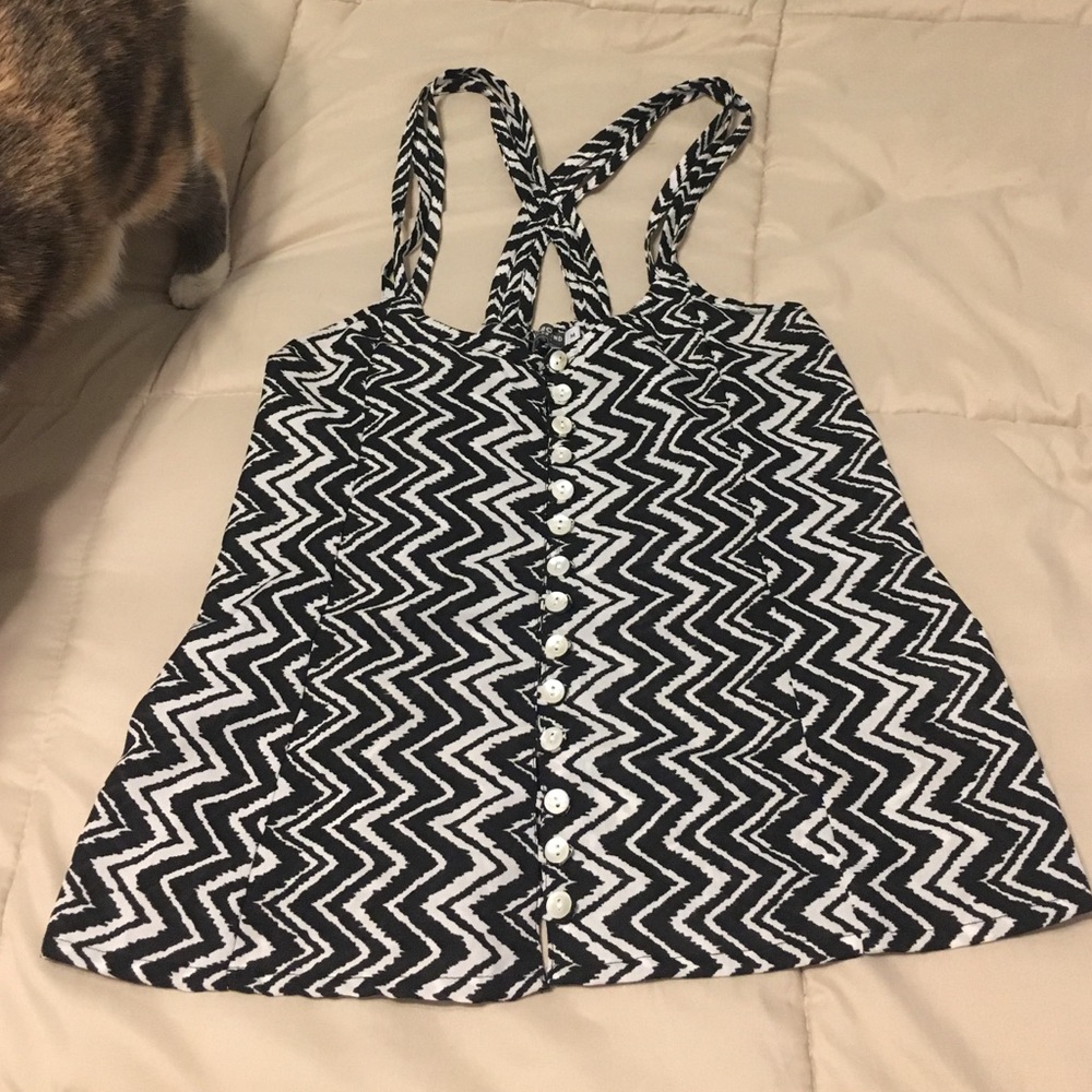Fun stripped tank top!