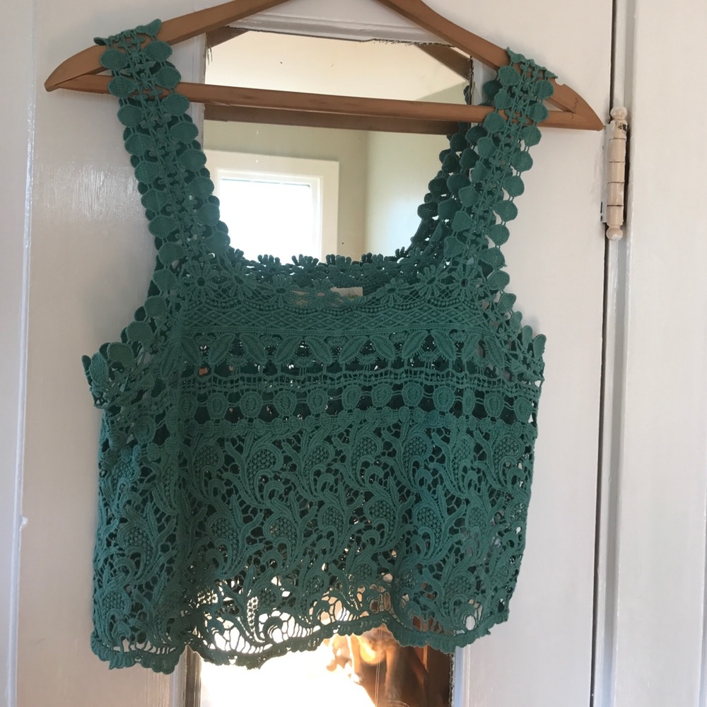 Urban Outfitters Crochet Crop Top S