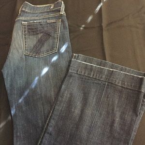 Dojo Seven all Mankind... wide leg