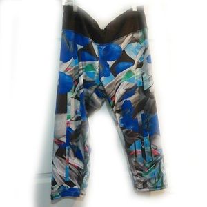 RBX floral print capris
