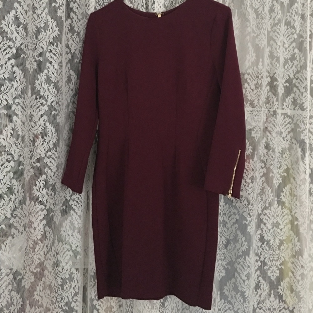 Forever 21 Burgundy Shift dress