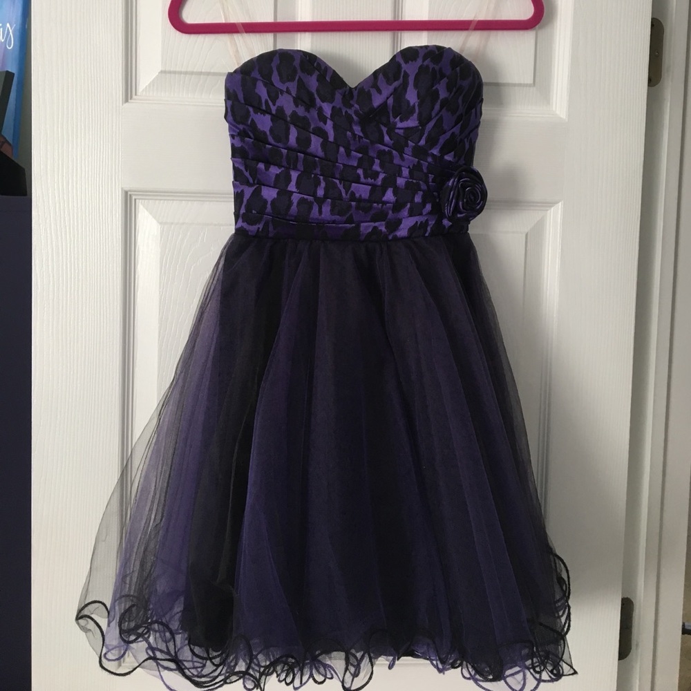 leopard prom, homecoming, or club dress!