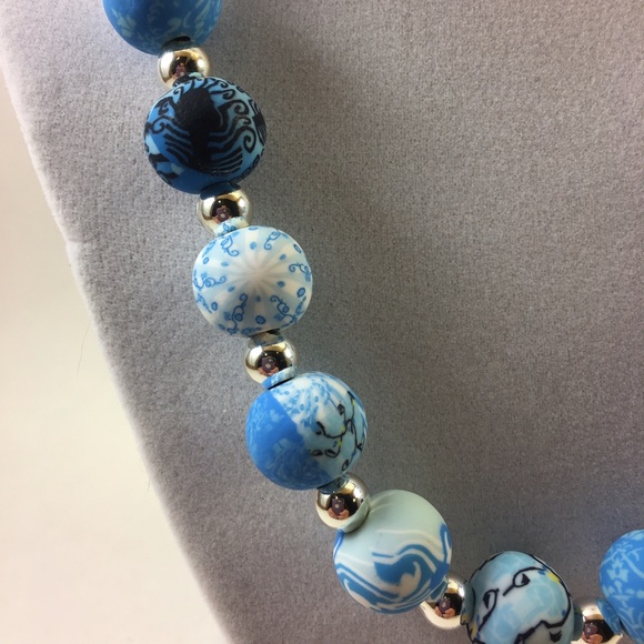 viva beads Jewelry - "Blue Brook" Viva bead necklace
