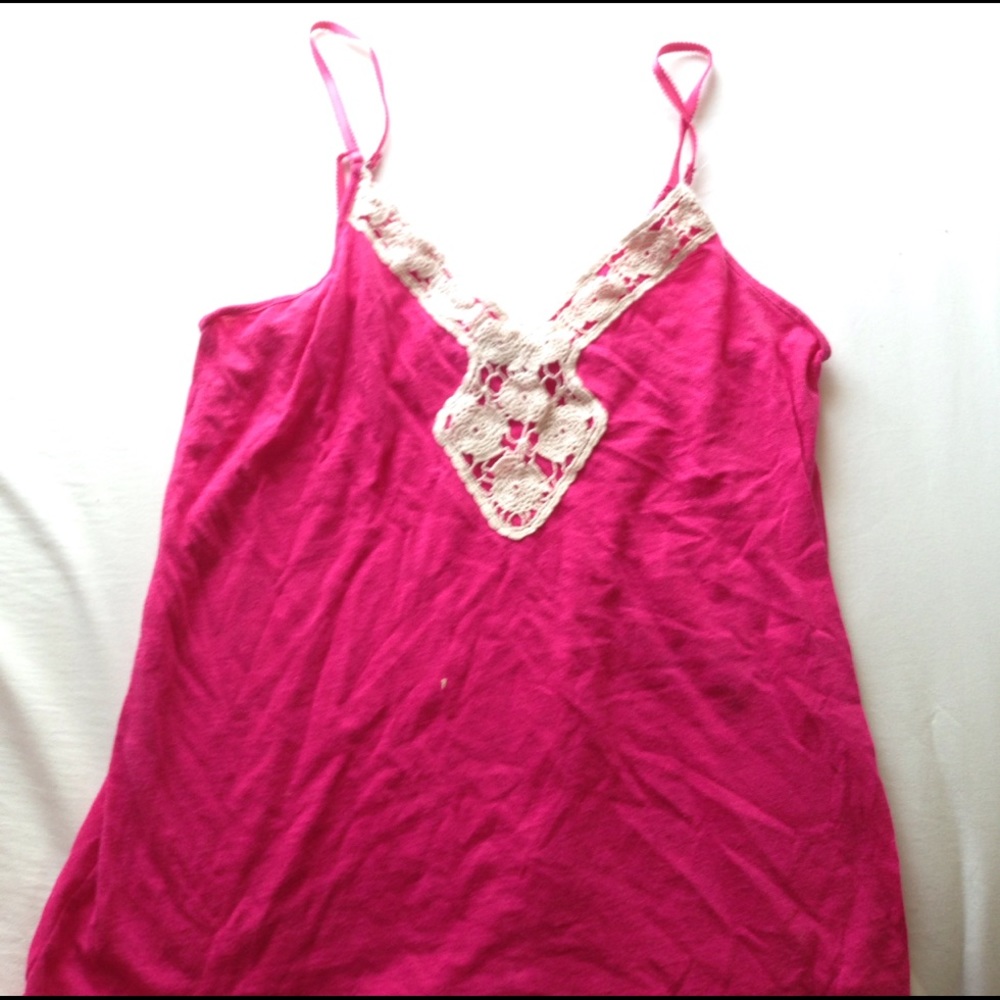 American Eagle summer spring pink top