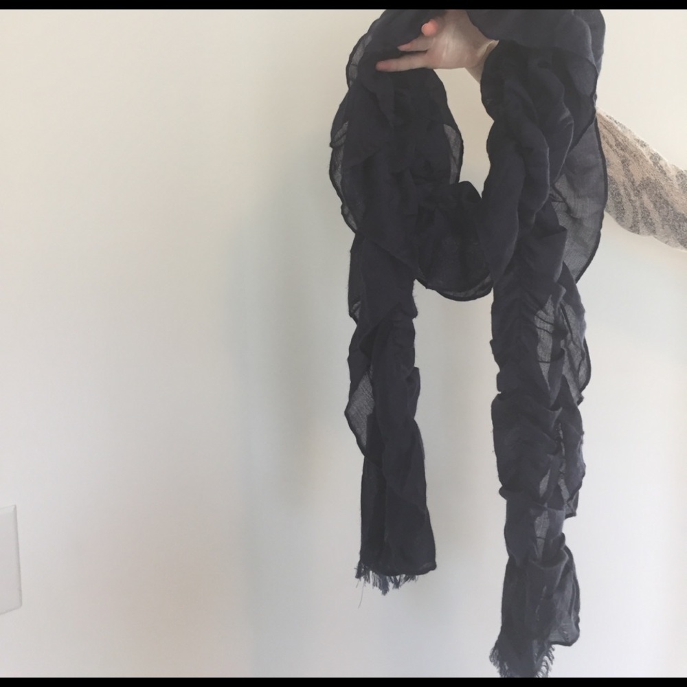 Navy Blue Scarf