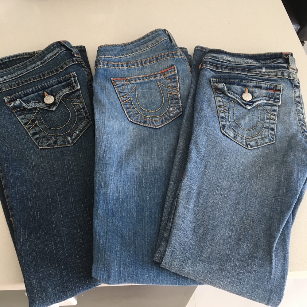 Lot - Women's True Religion Brand Jeans