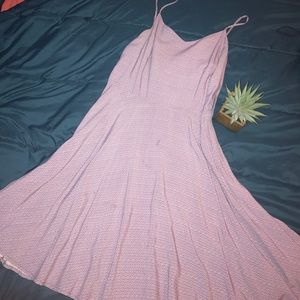 Purple summer dress