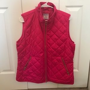 NWOT Large Old Navy Pink Vest