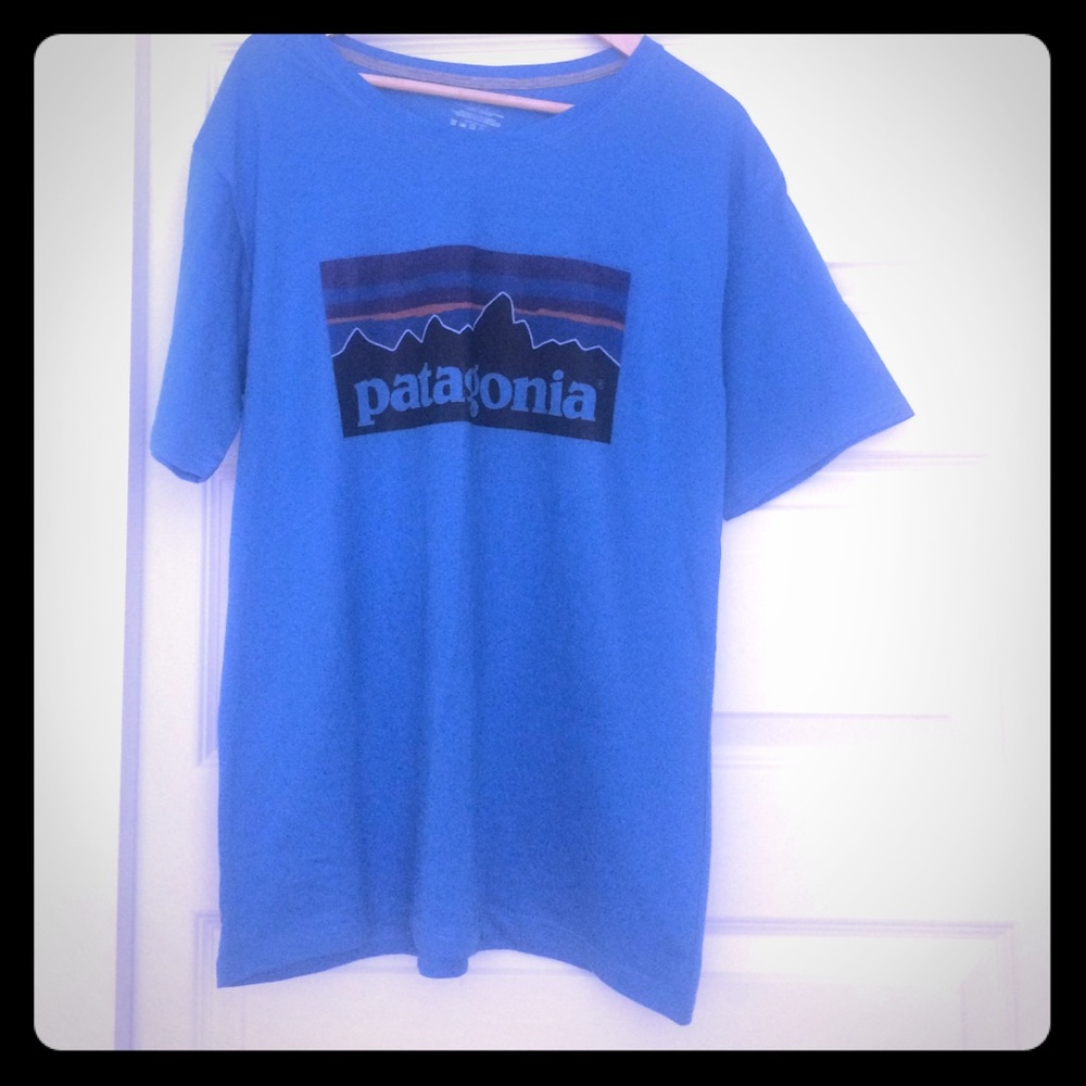 Patagonia Blue Logo Tee