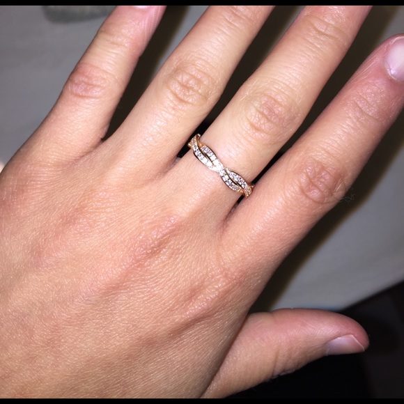 Pandora Twist of Fate Rose Gold - Picture 2 of 2