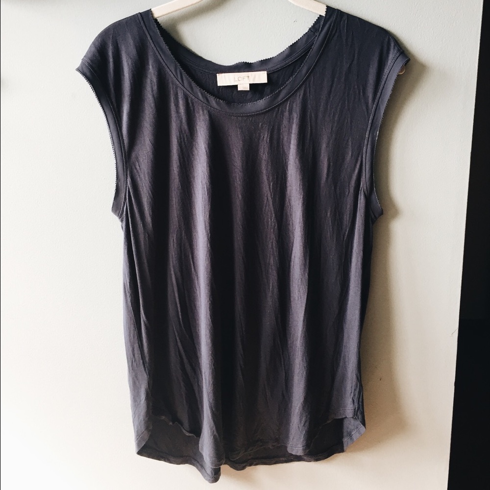 Blue Short-sleeved Shirt