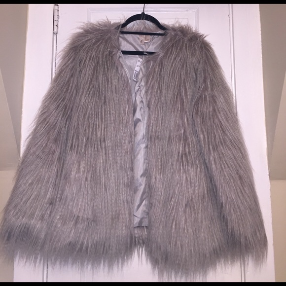 Faux fur jacket - Picture 1 of 2