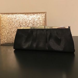 Satin clutch
