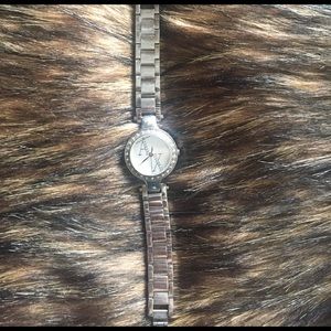 Women's Armani Exchange watch silver