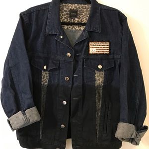 Edgy Denim Jacket🌸🌸