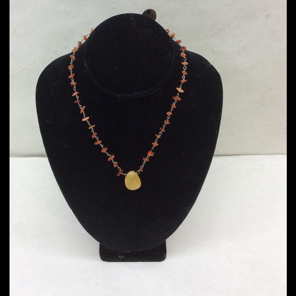 American Eagle Outfitters Stone Bead Necklace - Picture 2 of 4