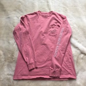 Men's long sleeve vineyard vines t shirt