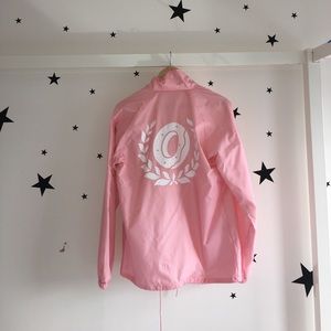 Odd future golf wang pink rain jacket