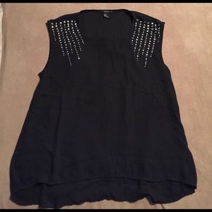 Forever 21 tank. Size M. Bedazzled shoulders