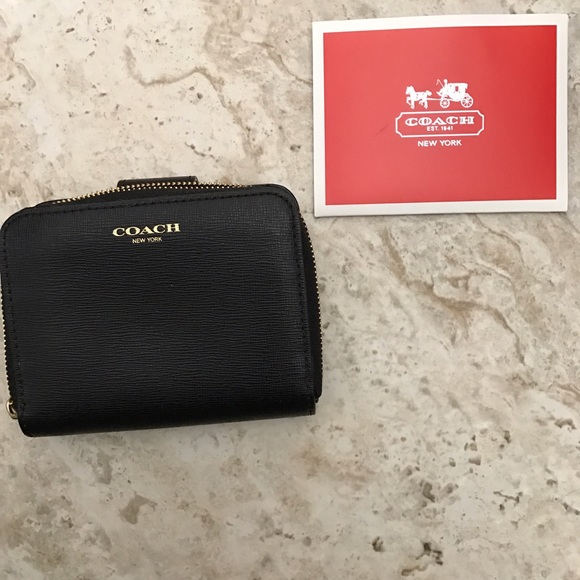 Coach Handbags - LAST DAY. make an offer ->Coach black wallet