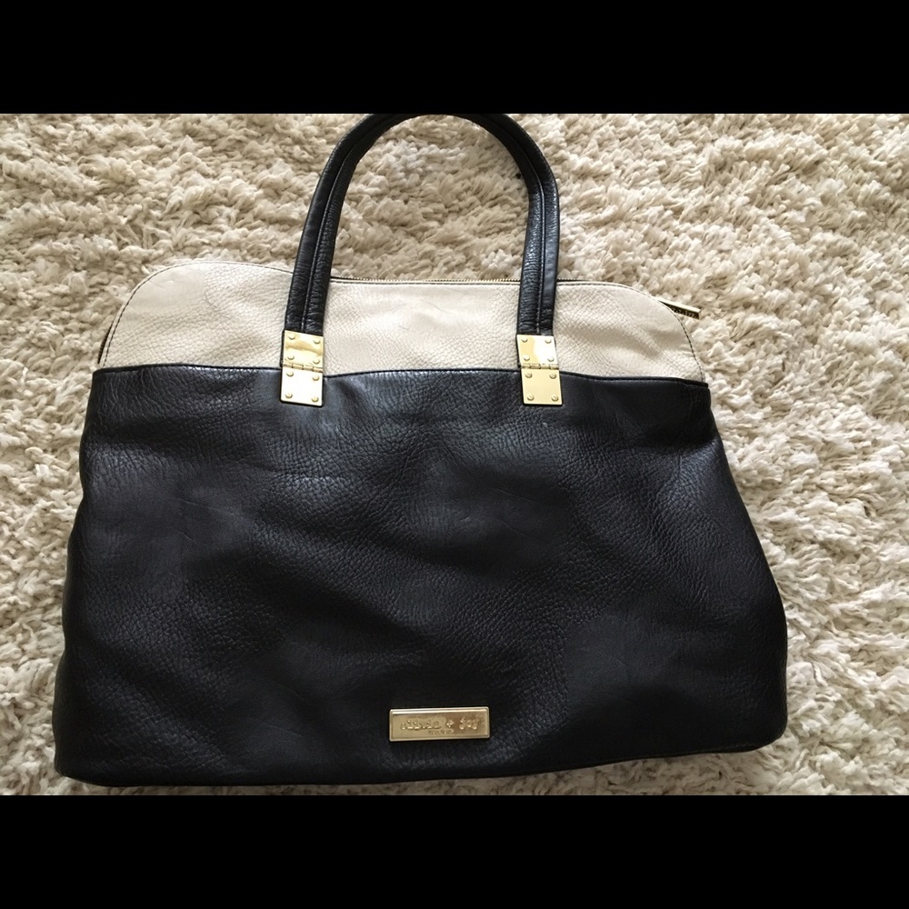 Olivia & joy black and white tote